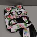 Pawaboo Pet Carrier Backpack, Adjustable Pet Front Cat Dog Carrier Backpack Travel Bag, Legs Out, Easy-Fit for Traveling Hiking Camping for Small Medium Dogs Cats Puppies, Medium, Flowers