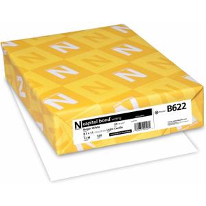 Neenah Capitol Bond Paper, 8.5X11, 24LB, White 500 Sheets/RM