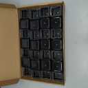 GICUNK Chair Leg Floor Protectors Furniture Sliders for Hardwood Floors and Carpet Silicone Non Slip Reduce Noise 28 Pcs Clear Square XL Fit:1-1/2" ~ 1-3/4"
