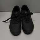 Skechers Women's Uno - Stand on Air Sneakers (6.5 Wide, Black/Black)