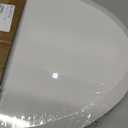 Elongated Toilet Seat with Built in Potty Training Seat, Potty Training Toilet Seat for Toddlers, Magnetic Kids Seat and Cover, Slow Close and Never Loosen, Fits both Adult and Child, White, 19"
