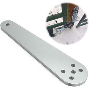 Push to Open Gate Bracket for Mighty Mule Automatic Gate Openers, Parts for Mighty Mule gate Opener - Silver