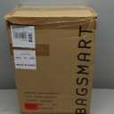 BAGSMART Carry On Luggage 22x14x9 Airline Approved with TSA Lock, Expandable Hard Shell Suitcase with Spinner Wheels, Lightweight 20 Inch Travel Rolling Carry-On Luggage, Off White