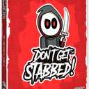Don't Get Stabbed!: The Party Game Where You Get to Kill Your Family and Friends (for Pretend). Exciting Card Game for Adults and Horror Gift for Scary Movie Fans. Great for Halloween.