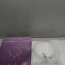 9" Wall Mounted LED Lighted Makeup Vanity Mirror - 4000mAh Rechargeable Double Sided 1X/30X Magnifying Mirror, 3 Color Lights Touch Dimmable, Height Adjustable Extended Arm 360 Swivel Bathroom Mirror