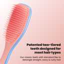 Tangle Teezer Ultimate Detangler Brush, Straight to Wavy, Apricot Blaze