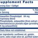 Life Extension Astaxanthin with Phospholipids Antioxidant Support, Eye Health Algae-Derived Gluten-Free, Non-GMO 30 Softgels