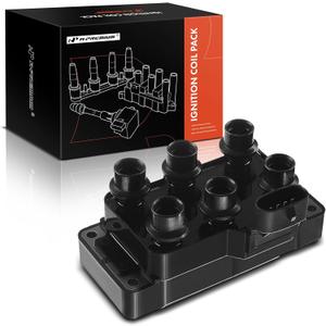 A-Premium Engine Ignition Coil Packs Compatible with Ford F-150 1998-2000 Mustang Ranger Windstar Mazda MPV Cougar Mystique