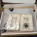 BanaSuper 3-In-1 Folding Kids Art Easel - Double-Sided Foldable Wooden Art Easel with Chalkboard & Whiteboard, Height Adjustable, Portable Art Station with Paper Roll Holder, Ideal Gift for Girl & Boy