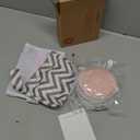 Organic Nursing Pads - 14 Washable Viscose Derived from Bamboo Breastfeeding Pads, Wash Bag, Reusable Breast Pads for Breastfeeding, Nipple Pads for Breastfeeding Essentials(Plum, M 3.9")