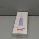 Vacuum Baby Hair Clippers,Silent Clippers for Kids,Cordless Baby Hair Trimmer,Waterproof Baby Hair Cutting Kit for Fine/Curly Hair,Infant Toddler Hair Clippers Auto Suck Snipped Hair (Purple)