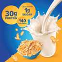Pure Protein Complete Protein Shake, Frosted Cereal, 30g High Protein Drink, Less than 1g Sugar, 4g Fiber, Ready to Drink, Non GMO, On-the-Go Shakes, 11oz Bottles, 12 Pack (EXP 08/21/26)
