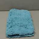 Disolla Sky Blue Bathroom Rug - Non-Slip Plush Small Bath Mat, Highly Absorbent & Ultra Soft Fluffy Floor Mat, Machine Washable for Shower and Tub