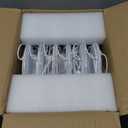 Ensenior 12 Pack 6 Inch LED Recessed Light, Dimmable, 6000K Clear White, 1200LM High Brightness, 12W 120V, 2 Pin, ERL-12X-ETL, Damp Rated, Ultra-Thin Canless Wafer Ceiling Light - ETL & FCC & IC