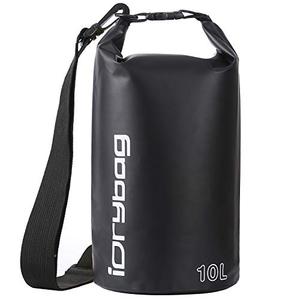 IDRYBAG Dry Bag for Kayaking Waterproof 10L, Small Dry Sack Waterproof Bag for Boating