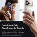 TORRAS Magnetic Slim-Fit for iPhone 17 PRO MAX Case, Ultra-Thin 17 ProMax Phone Case Compatible with MagSafe, Light Anti-Scratch Matte Hard PC Bayer 6.9 inch OriginFit, Clear