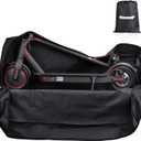 Electric Scooter Carrying Bag E-Scooter Storage Transport Bag Foldable Scooter Accessory Backpack Handbag Shoulder Bag Heavy Duty for Mijia M365 /M365 Pro Xiaomi Segway (Black)(49’’* 9*18inches)