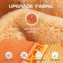 Delcast Plus Size Fleece Lined Tights Women - Fake Translucent Sheer Warm Thermal Pantyhose Leggings for Winter (3X-Large-4X-Large Plus Tall, Black+black)