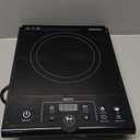 Mueller RapidTherm Portable Induction Cooktop, 1800W Hot Plate Electric Stove Top Burner. 8 Temp Levels, Auto-Off & Pot Detection, LED Display, Child Lock, 4 Programs, Burners for Cooking