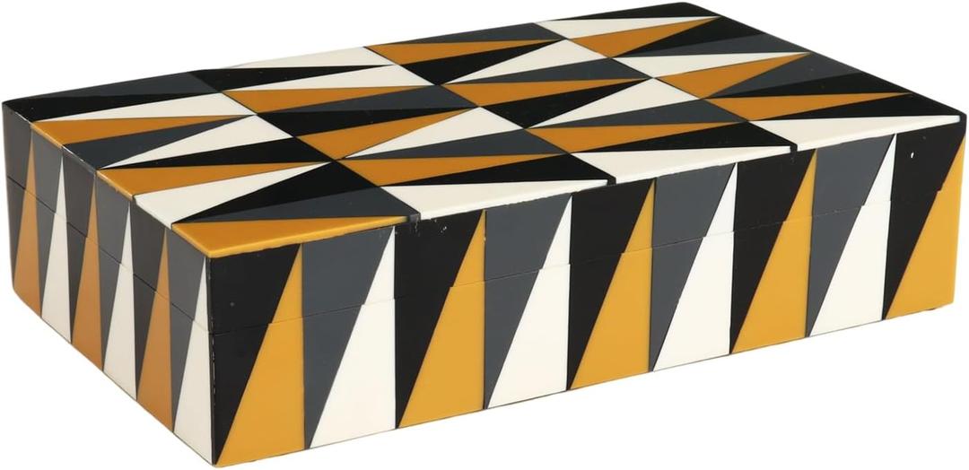 Handicrafts Home Handmade Puzzle Collection Decorative Jewelry Box Organizer  Keepsakes, Trinkets, and Home Decor  Antique Coffee Table Storage, Memory Box, Farmhouse Style Decor Guild, 8x5x2