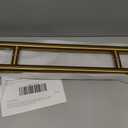 24-inch/304 Stainless Steel Sliding Barn Door Handle, H-Shaped Commercial Push-Pull Glass Long Door Handle Double-SidedModern Shower Door Handle,Gold (Gold, 24inch/60cm)