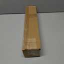 3/4" Standard Decorative Adjustable Curtain Rod,Heavy Duty Curtain Rods Set for Windows,30 To 122 Inch, Black