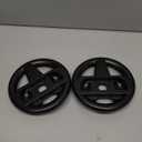 Orzly Steering Wheels for Nintendo Switch & OLED Console JoyCons, Racing Wheels for Mario Kart 8 Deluxe [Mariokart Switch Steering Wheel Joycon Controller Attachment Accessories]-TWIN PACK [2X Black]