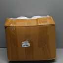 Extra Thick Cooling Mattress Topper  Pain-Reducing Mattress Pad, Soft Quilted Protector, Overfilled Down Alternative, Plush Pillow Top, Full Mattress Size with Deep Pocket Fits 821 Inches (White)