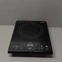 Mueller RapidTherm Portable Induction Cooktop, 1800W Hot Plate Electric Stove Top Burner. 8 Temp Levels, Auto-Off & Pot Detection, LED Display, Child Lock, 4 Programs, Burners for Cooking