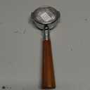 58 mm Bottomless Portafilter with Puck Screen 2 Ears Espresso Portafilter Compatible with E61 Group Head Espresso Machines,Flair 58,ECM,Rocket,Sanremo,Stainless Steel and Rosewood Handle