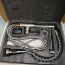 OWOFAN Kitchen Faucet with Pull Down Sprayer Brushed Nickel Stainless Steel 1 Handle Pull Out Spring Sink Faucets 1 Hole Or 3 Hole Dual Function for Farmhouse Camper Laundry Utility Rv Wet Bar