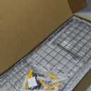 WOPITUES Floating Shelves for Wall Decor Sign, Bathroom Organizers and Storage, Bathroom Shelves Over Toilet with Metal Guardrail-Modern Grey