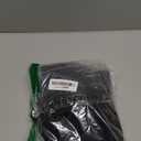 YIMISAN Women's Ribbed Bikini Sets One Shoulder Top with Mid Waist Two Piece Bathing Suit (Medium, Black)