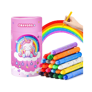 Twist Crayons for Toddlers, 16 Colors Non Toxic Washable Crayons for Kids,Art Supplies Drawing Coloring Crayon Set,Gift for Boys and Girls,Back to School,Stocking Stuffers