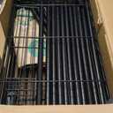 8 Tier 2000 lbs Storage Rack Metal Wire Shelving Unit, Storage Standing Shelf Organizer for Laundry Bathroom Kitchen Pantry Closet Garage Basement Utility Room, Black 13.8" D x 23.6" W x 79.5" H