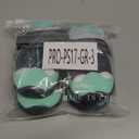 SlowTon Dog Shoes for Large Small Medium Dogs - Breathable Dog Boots for Summer Hot Pavement, Paw Protector for Outdoor Walking Winter Snow, Anti-Slip Rubber Dog Booties for Hardwood Floor (GR,  #3 (Width 2.0 inch) for 27-38 lbs)