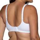 Vanity Fair Women's Beauty Back Smoothing Wireless Bra, Comfort and Support, Simple Sizing (White, L)