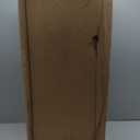 QCQHDU 21 inch Tall Planters for Outdoor & Indoor Plants, Set of 2 Large Outdoor Planters with Drainage Hole for Front Porch, Patio, Garden, White