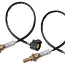 2PCS Oxygen Sensor Upstream Downstream O2 Sensor Compatible with Chrysler 300 Town & Country, Jeep Grand Cherokee Wrangler, Dodge Durango Dokota Charger Ram 1500 2500 3500 Replace 234-4587 250-24253