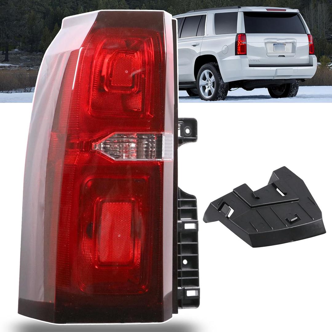 Tail Light Assembly Compatible with Chevy Tahoe Suburban 2015 2016 2017 2018 2019 2020 LED Brake Lamp Left Driver Side # 84467058 GM2800264