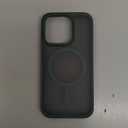 TORRAS Magnetic Shockproof for iPhone 15 Pro Case, [Military-Grade Drop Tested][Compatible with MagSafe] Translucent Hard PC Back with Silicone Slim Protective Cover Anti-Fingerprint, Green