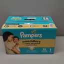 Pampers Swaddlers Diapers, Size 1 (8-14 lbs), 96 Count, Absorbent, Keeps Baby Dry and Comfortable, Skin Safe Disposable Baby Diaper 