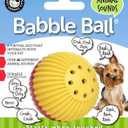 Pet Qwerks Animal Sounds Babble Ball - Chew Dog Toy - Small