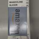 ONCE FOR ALL Safe Mandoline Slicer 5 in 1 Vegetable Chopper Food Potato Cutter, Strips Julienne Dicer Adjustable Thickness 0.1-8 mm Kitchen Chopping Artifact Fast Meal Prep (Gray)