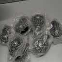 HOLKIE Office Chair Wheels 10pack Roller Blade Caster Rubber Replacement for Office 11x22mm Transparent 3 Inch, Desk Rolling Set of 10 for Hardwood Floors Gaming Chair Wheels Smooth & Silence Gliding (11mm-Fits Most-Not for High-Pile Carpet)