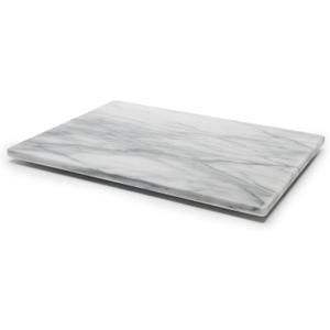 Fox Run Marble Pastry Board, White, 12" x 16", 12 x 16 x 0.5