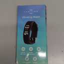 Vibrating Alarm Reminder Watch - with up to 10 Personal Alarms or Pill Reminders per Day (Large, Black)