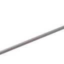 Aesthetic Bathroom Towel Bar for Wall Mount Space Saving and Easy to Install 19" Towel Holder Rack - Stylish Minimal Rod to Enhance Your Modern/Farmhouse Bathroom Decor - Silver