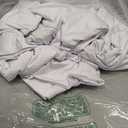 4-Pack White Spandex Tablecloths  72"x30"x30" Stretch Fitted Table Covers for 6ft Rectangle Folding Tables, Wrinkle-Resistant Tablecloth for Wedding, Banquet & Outdoor Events