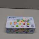 Non Candy Easter Egg Fillers Stuffers for Kids 24 PCS, Easter Mochi Squishy Fidget Toys Gifts Basket Essentials for Toddler, Mini Party Favors Supplies Prizes Goodie Treat Bag Trinkets for Boys Girls